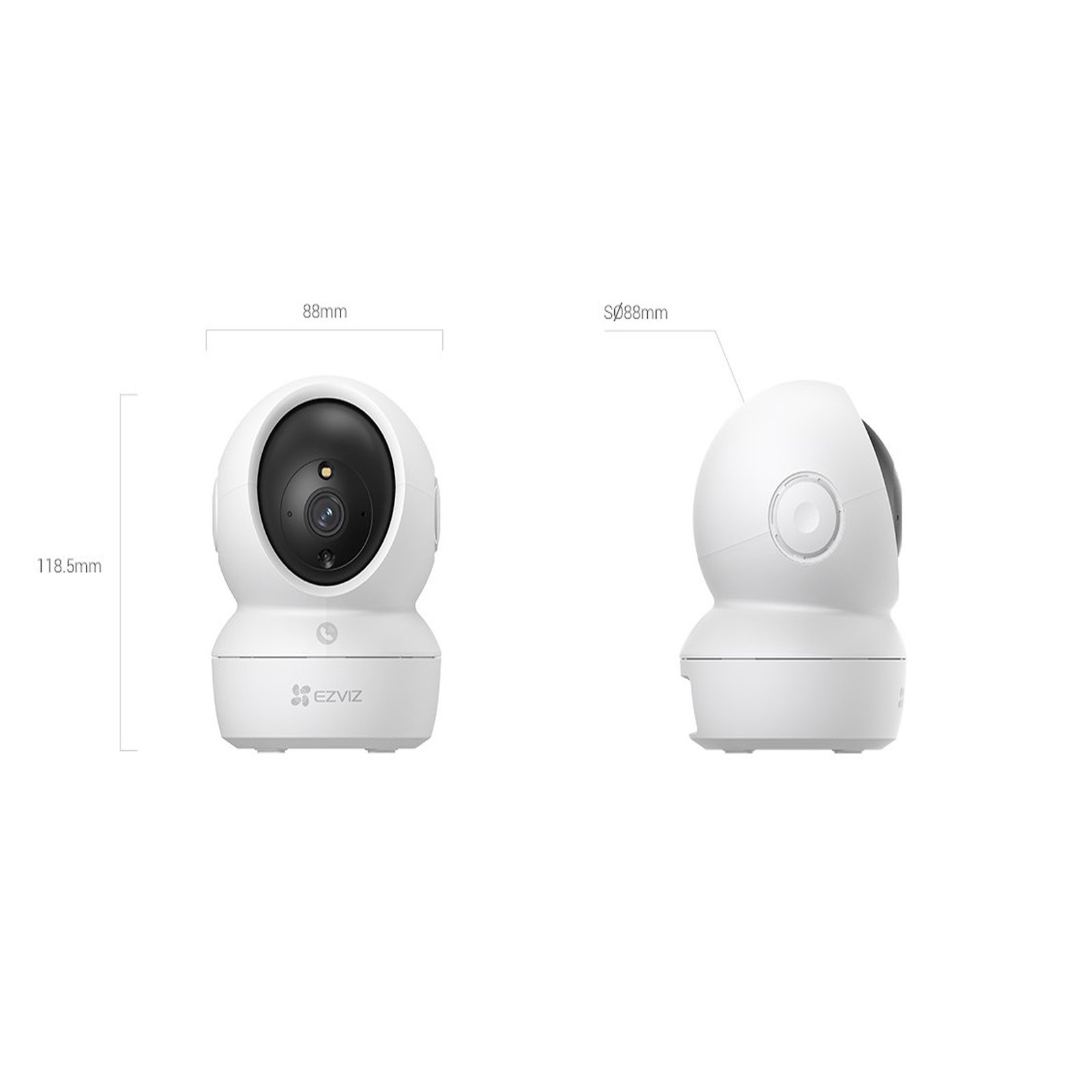 EZVIZ CS-H6c 2k+ 4m,W1 4MM SMART CAMERA