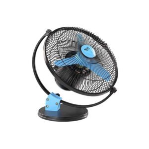 Click Cyclone Table Fan - Black & Blue