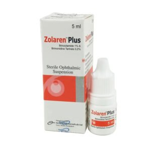 Zolaren Plus Suspension (Brinzolamide + Brimonidine Tartrate 1% + 0.2%)
