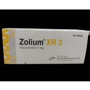Zolium XR 2mg Tablet (Alprazolam 2mg)