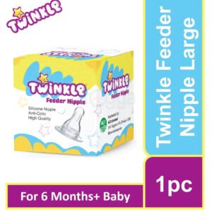 Twinkle Feeder Nipple Large 6months