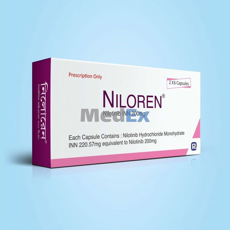Niloren Capsule 200 mg – Nilotinib