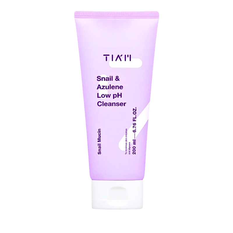 Tiam Snail & Azulene Low pH Cleanser 200ml