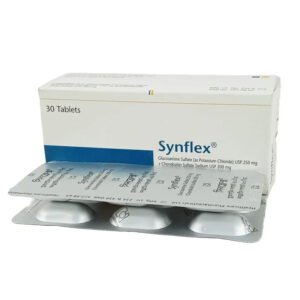Synflex Tablet 250 mg+200 mg (Glucosamine Sulfate + Chondroitin 250 mg+200 mg)