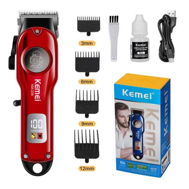Kemei Hair Clipper and Beard Trimmer for Men - KM-234