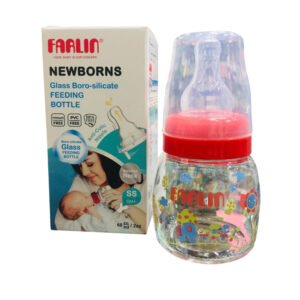 Farlin Boro-Silicate Glass Feeding Bottle (60ml)