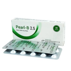 Pearl-B Tablet (Biotin 2500 mcg)
