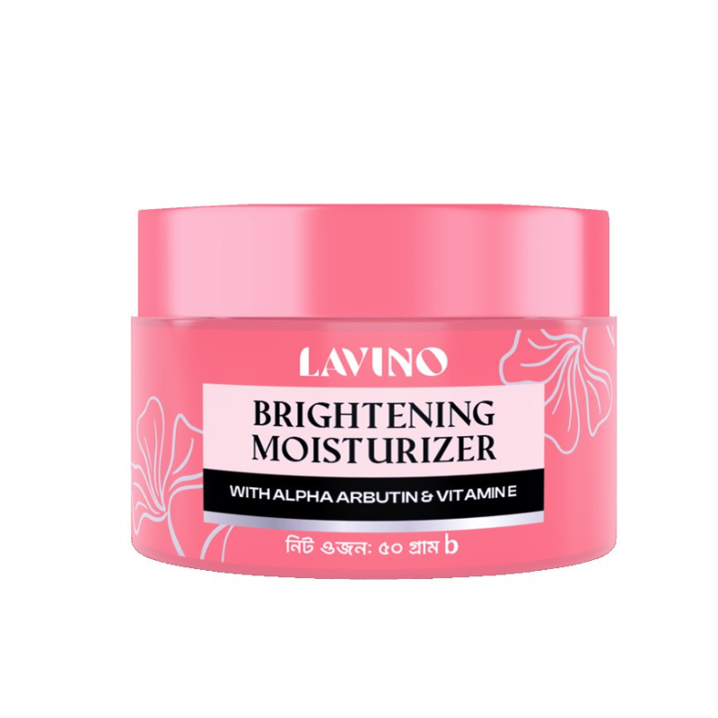 Lavino Brightening Moisturizer with Alpha Arbutin