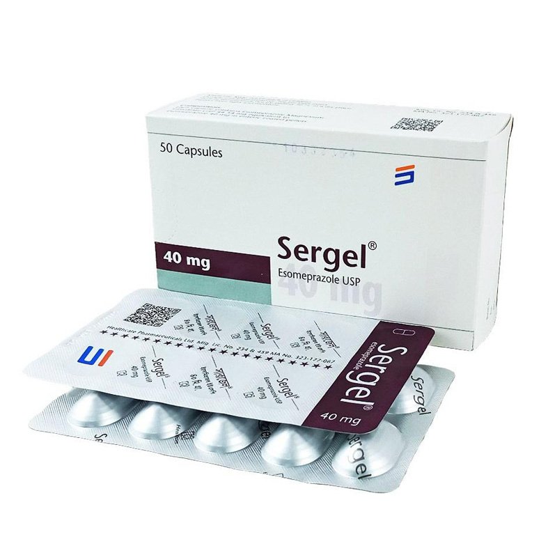 Sergel Capsule 40 mg (Esomeprazole)