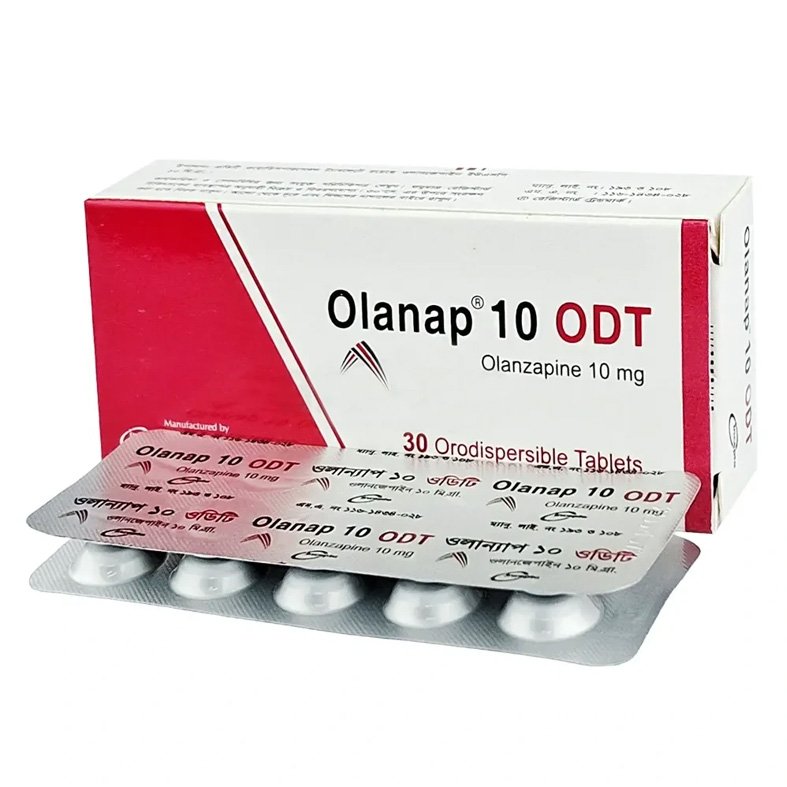 Olanap ODT 10mg Tablet (Olanzapine 10mg)