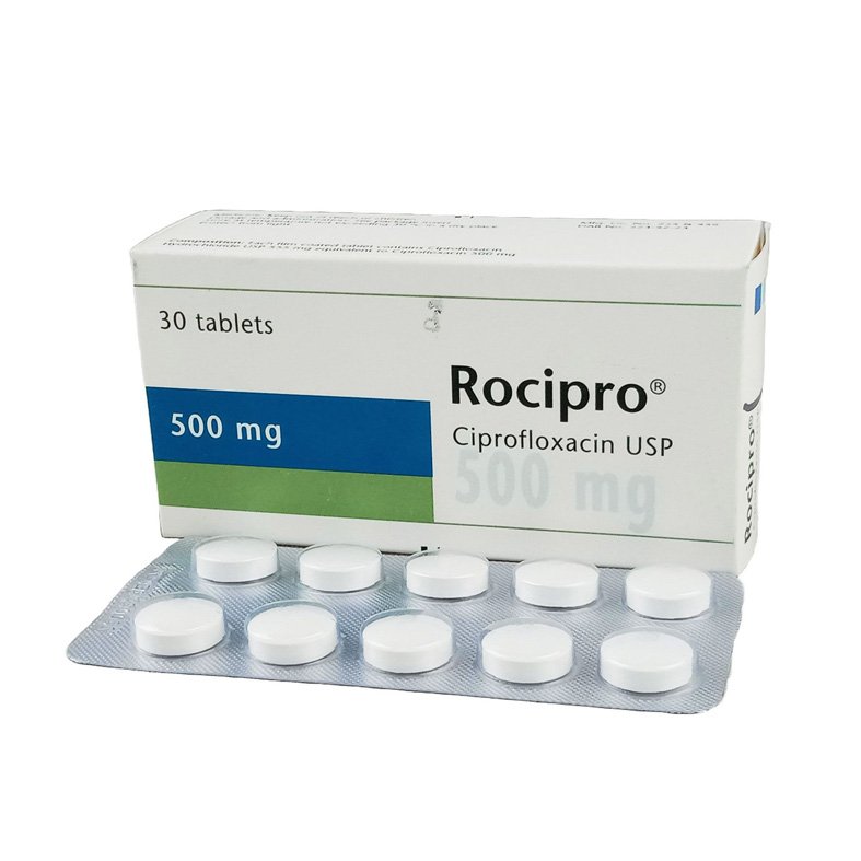 Rocipro Tablet 500 mg (Ciprofloxacin)