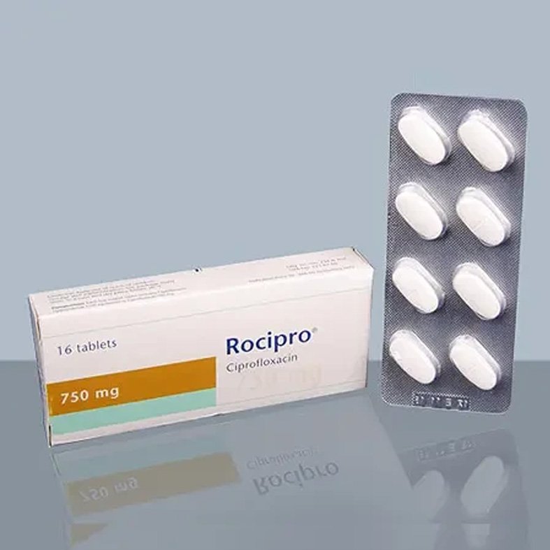 Rocipro Tablet 750 mg (Ciprofloxacin)