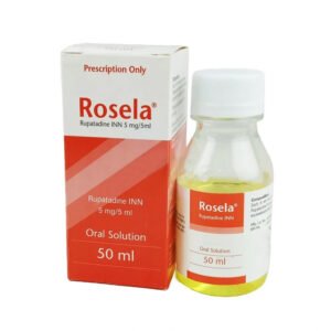Rosela Oral Solution 5 mg/5 ml (Rupatadine Fumarate)