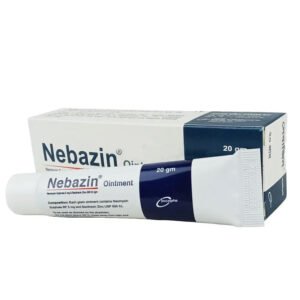 Nebazin Ointment (Neomycin Sulfate + Bacitracin Zinc (5 mg + 500 IU)/gm)