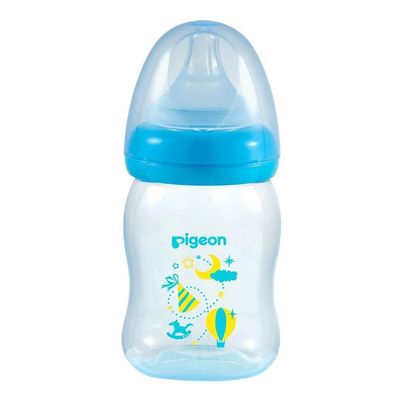 Pigeon Softouch Peristaltic Nipple Clear PP Bottle 160ml