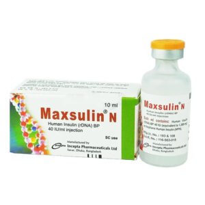 Maxsulin N Injection 40 IU/ml Insulin Human [rDNA]