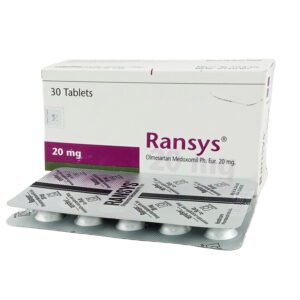 Ransys Tablet 20 mg (Olmesartan Medoxomil)