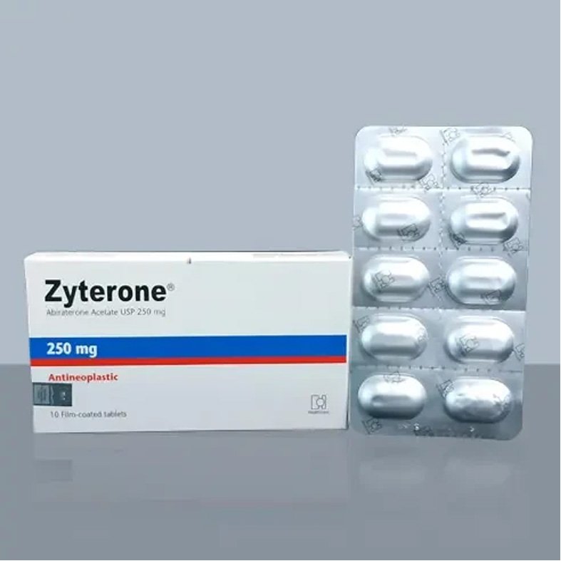 Zyterone 250mg Tablet (Abiraterone Acetate 250mg)