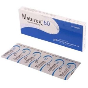 Maturex 60mg Tablet (Dapoxetine Hydrochloride 60mg)