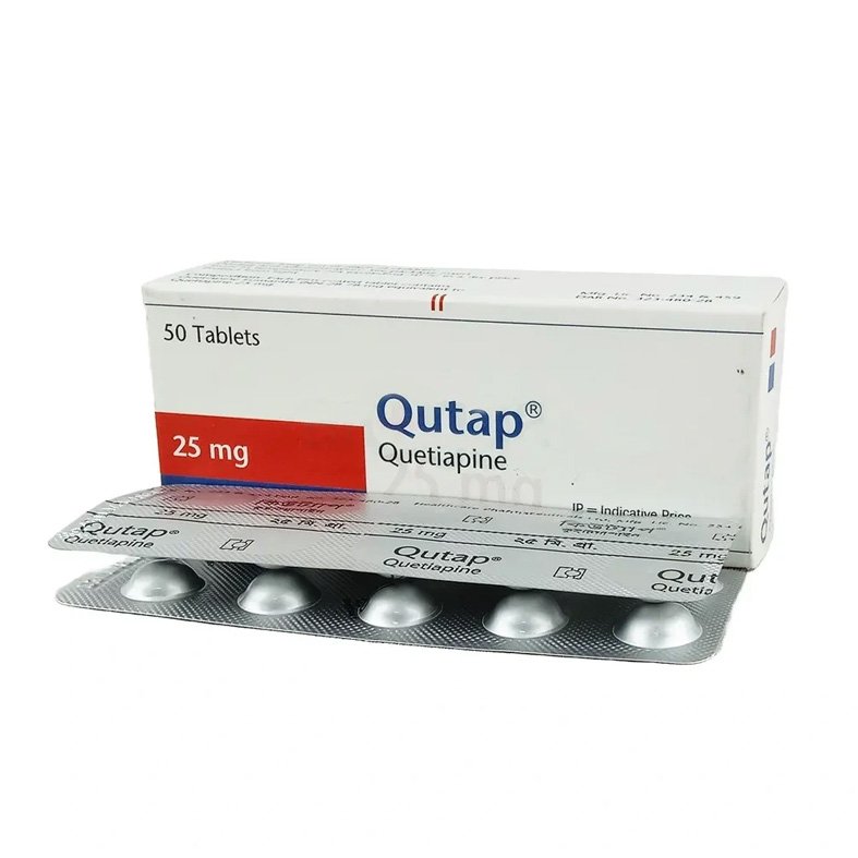 Qutap Tablet 25 mg (Quetiapine Fumarate)