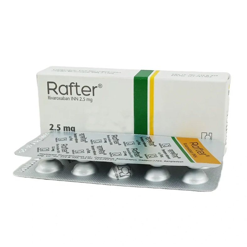 Rafter Tablet 2.5 mg (Rivaroxaban)