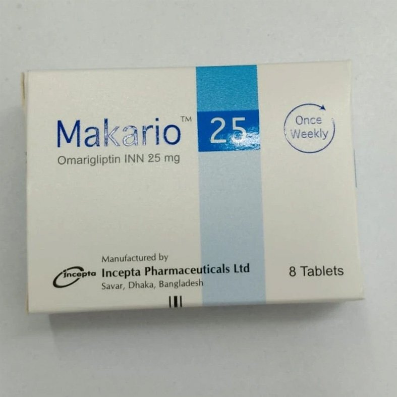 Makario 25mg Tablet (Omarigliptin 25mg)