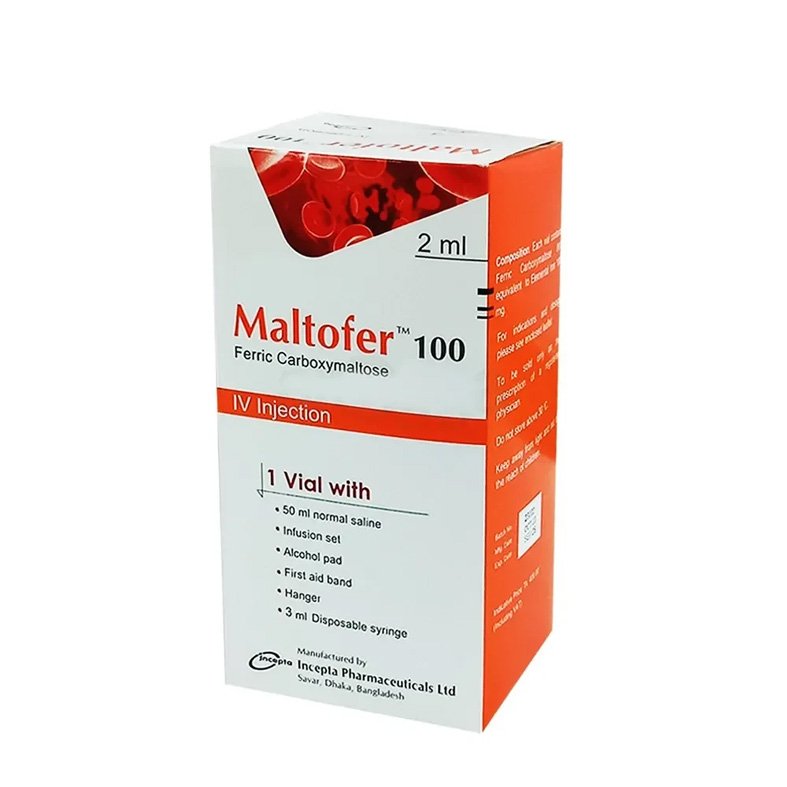 Maltofer Injection (Ferric Carboxymaltose 100mg/2ml)