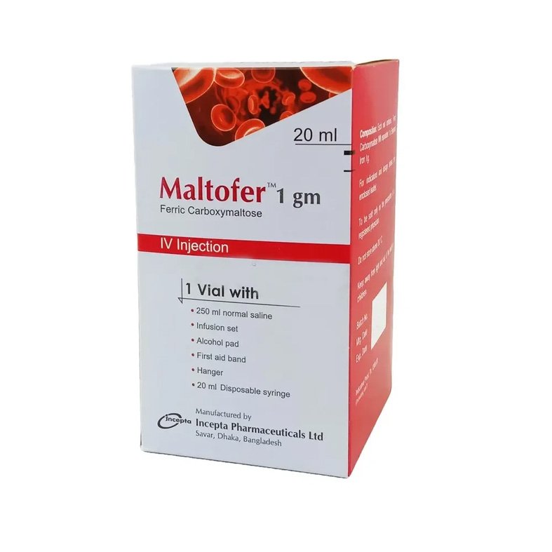 Maltofer Injection (Ferric Carboxymaltose 1gm/20ml)