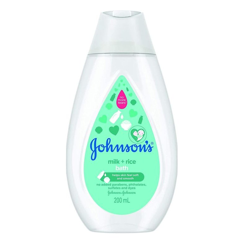 Johnson's Baby Milk and Rice Bath 200ml