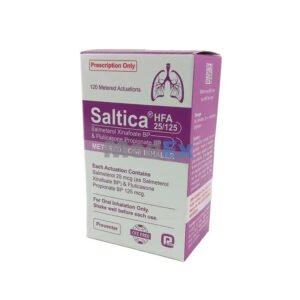 Saltica Inhaler (25 mcg + 125 mcg)/puff – Salmeterol + Fluticasone Propionate