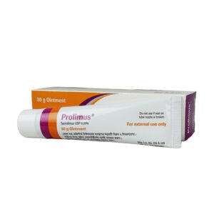 Prolimus 30gm Ointment 0.03% (Tacrolimus Monohydrate)