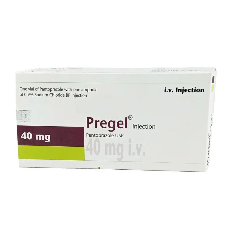 Pregel Injection 40 mg/vial (Pantoprazole Sodium)