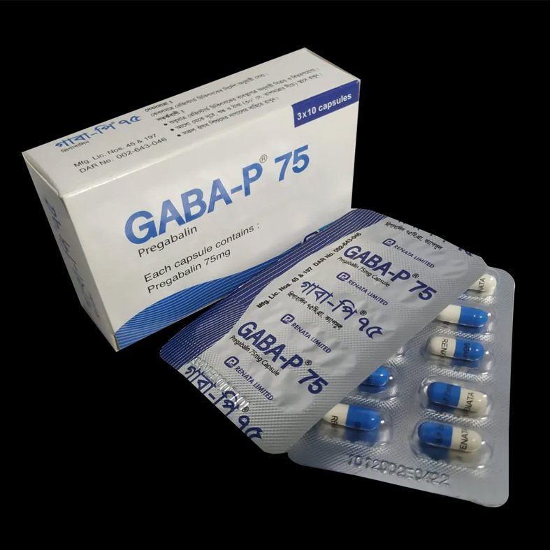 GABA-P Capsule 75 mg – Pregabalin