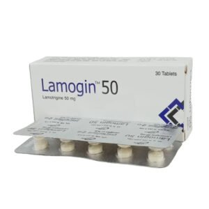 Lamogin 50mg Tablet (Lamotrigine 50mg)