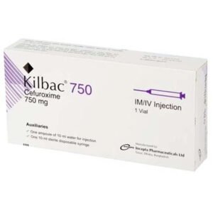 Kilbac Injection (Cefuroxime Axetil 750 mg/vial)