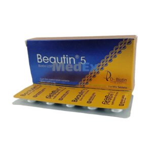 Beautin Tablet 5000 mcg (Biotin 5000 mcg)