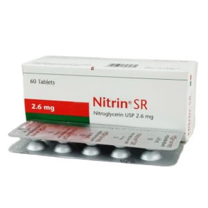 Nitrin SR Tablet 2.6 mg (Nitroglycerin)