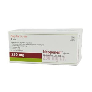 Neopenem Injection 250 mg/vial (Meropenem Trihydrate)