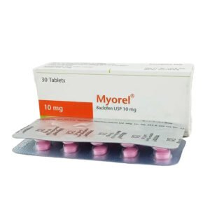 Myorel Tablet 10 mg (Baclofen)