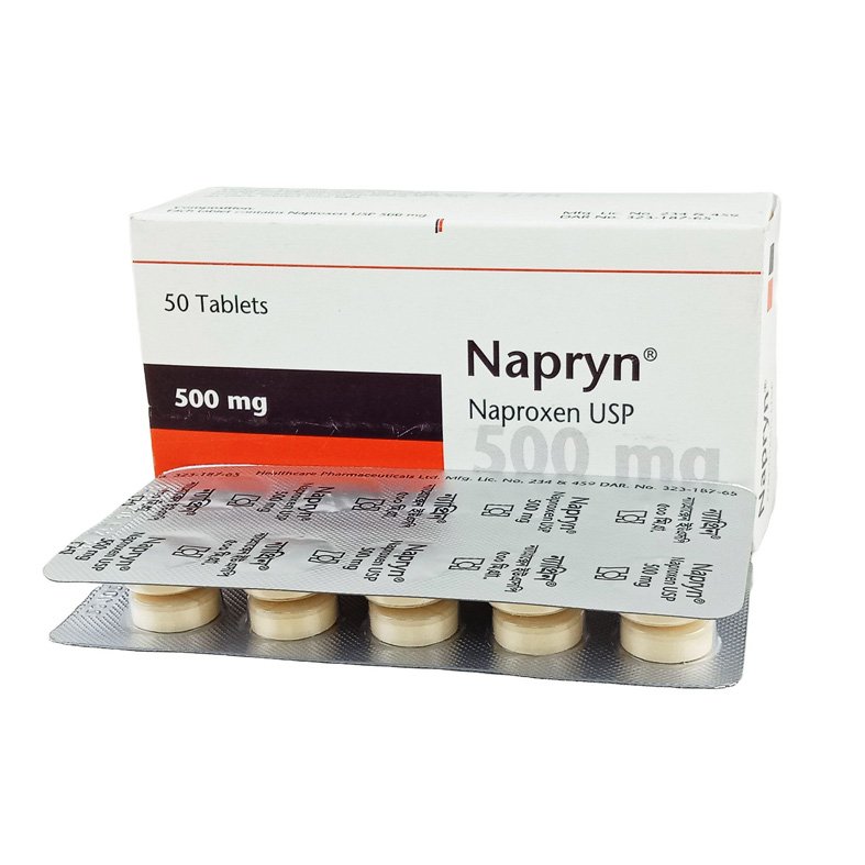 Napryn Tablet 500 mg (Naproxen Sodium)