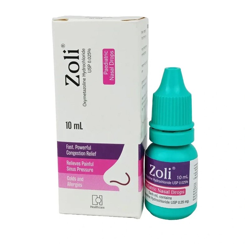Zoli Nasal Drop 0.025% (Oxymetazoline Hydrochloride 0.025%)