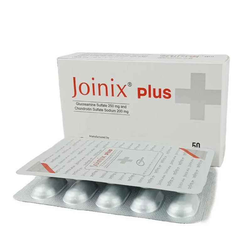 Joinix Plus Tablet (Glucosamine Sulfate + Chondroitin 250 mg+200 mg)