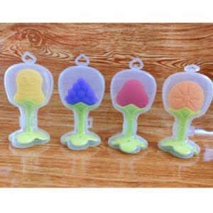 Silicone Baby Teether CN – 1 pcs (With/Without Box)