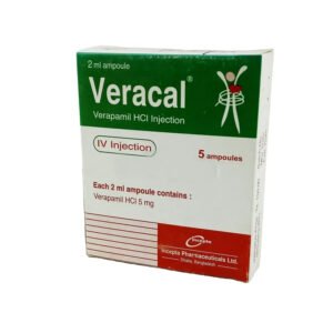 Veracal Injection (Verapamil Hydrochloride  5 mg/2 ml)