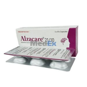 Alzacare Capsule 21 mg + 10 mg (Memantine + Donepezil)