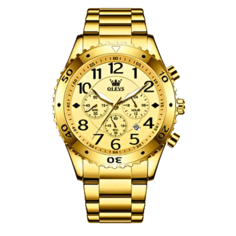 9969 Quartz Luxury Chronograph Watch For Men