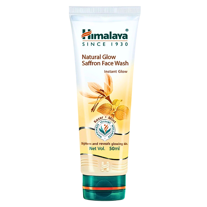 Himalaya Natural Glow Saffron Face Wash 50ml