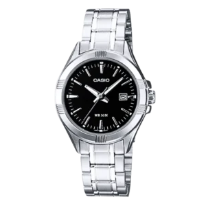 Casio Silver Stainless Steel Strap Watch for Women - LTP-1275D-7ADF