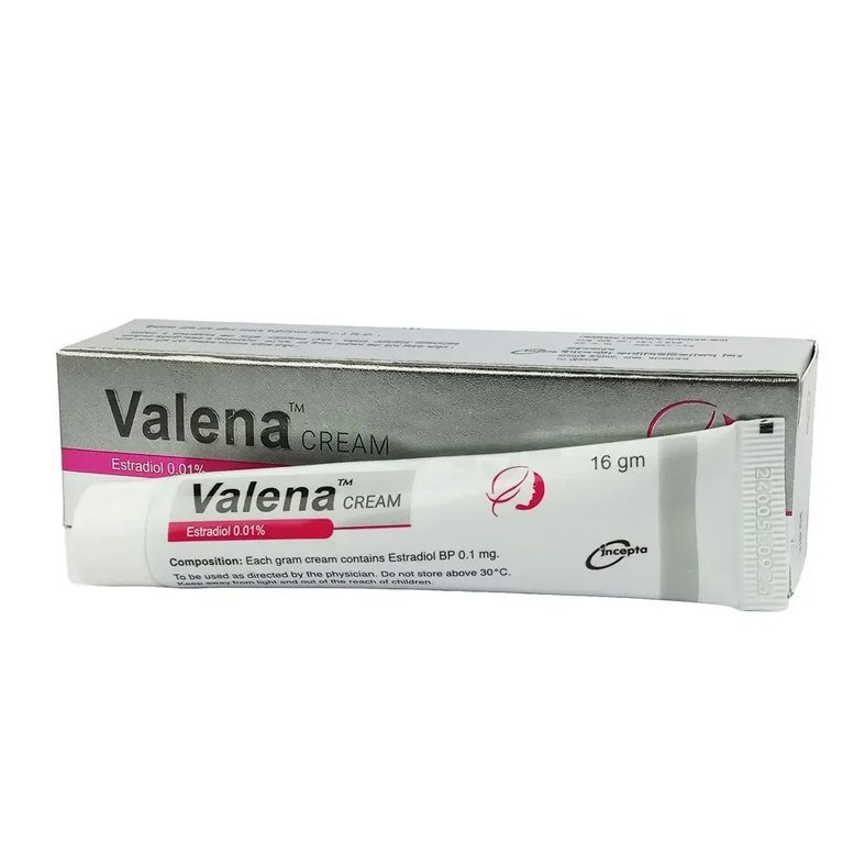 Valena Vaginal 16gm Cream (Estradiol 0.01% (vaginal cream)