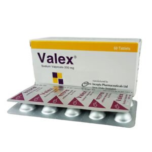 Valex 200mg Tablet (Sodium Valproate)